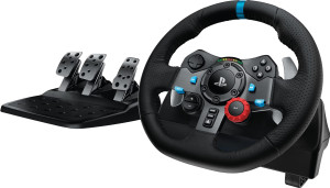 Kierownica przewodowa Logitech G29 Driving Force PC/PS3/PS4/PS5 Czarna (941-000112). Kontrolery do gier