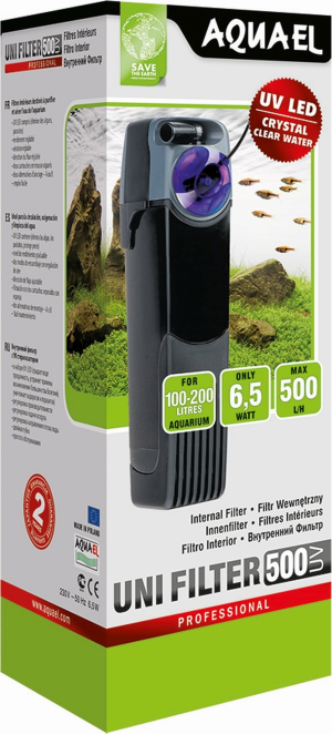 Filtr wewnętrzny AquaEl UNIFILTER 500 UV (5905546058339). Filtry do akwarium