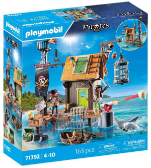 Zestaw zabawek dla dzieci Playmobil Pirates Piracki port z więzieniem 71792 (4008789717924). Zestawy zabawek dla dzieci