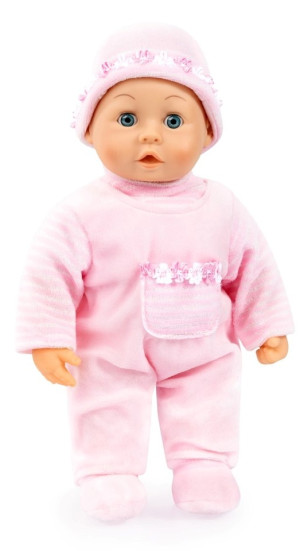 Lalka Bobas Bayer First Word Baby 38 cm miękki różowy (30543) (4003336417500). Lalki Bobasy