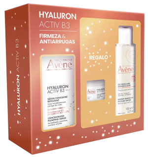 Zestaw kosmetyków do pielęgnacji twarzy Avène Hyaluron Activ B3 Serum 30 ml + Płyn micelarny 100 ml + Krem 7 ml (3282779395335). Zestawy kosmetyków pielęgnacyjnych