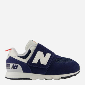 Sneakersy chłopięce na rzepy New Balance 574 NW574VPN 22.5 (6US) Granatowe (197967795695). Buty sportowe i sneakersy chłopięce