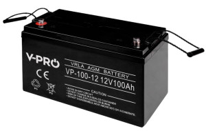 Akumulator Volt Polska AGM VPRO 12V 100 Ah (6AKUAGM100). Akumulatory i akcesoria do UPS