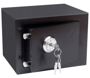 Sejf domowy LEAN Toys stalowy 23 x 17 x 17 cm (5905991031307). Sejfy do domu i biura