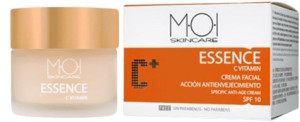 Krem do twarzy z filtrem SPF Moi Skincare Essence przeciwstarzeniowy z Witaminem C 50 ml (8436562003968). Kremy do twarzy