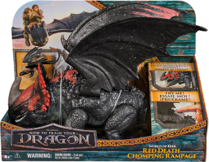 Zestaw figurek Spin Master How To Train Your Dragon Red Death Devouring Fury & Toothless (681147061323). Figurki superbohaterów