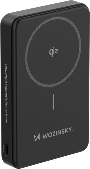 Powerbank Wozinsky Magnetic MagSafe 10000 mAh 20 W Black (WLWP-10KA0Y3S). Powerbanki