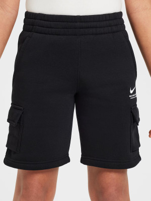 Spodenki chłopięce Nike B NSW SI FLC Cargo Short BB HV6971-010 122-128 XS Czarne (197861863018). Spodenki chłopięce