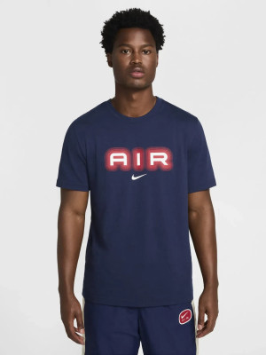 Koszulka męska bawełniana Nike M Nsw Sw Air Graphic Tee HM0185-411 M Granatowa (197861860413). T-shirty męskie