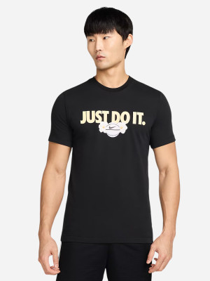Koszulka męska z nadrukiem Nike M Nk Df Tee Oc 2 HJ3352-010 L Czarna. T-shirty męskie