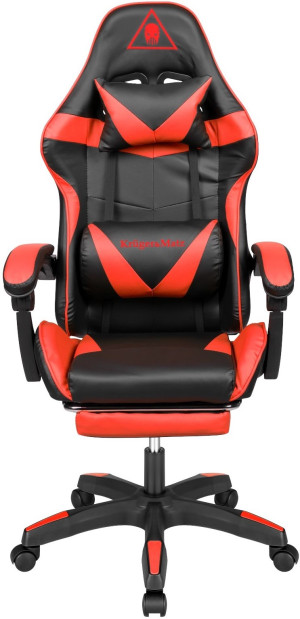 Fotel gamingowy Kruger & Matz GX-150 Black/Red (5901890078818). Fotele gamingowe