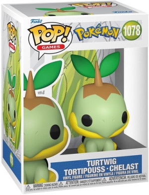 Figurka Funko Pop Games Pokemon Turtwig 9.1 cm 1078 86364 (889698863643). Figurki superbohaterów