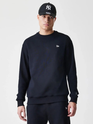 Bluza bez kaptura męska New Era Ne Premium Essential Os Crew 60752356 2XL Czarna (0198976882871). Bluzy bez kaptura męskie