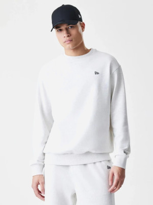 Bluza bez kaptura męska New Era Ne Premium Essential Os Crew 60752357 XL Jasnoszara (0198976882796). Bluzy bez kaptura męskie
