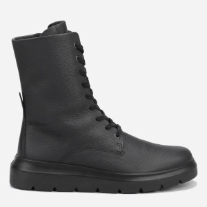 Glany damskie skórzane wysokie ECCO Nouvelle 21621301001 42 27.5 cm Czarne (194890904705). Buty za kostkę damskie