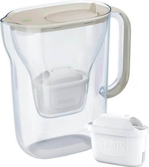 Dzbanek filtrujący Brita Style Essential MxPro 2.4 l Piaskowy (1058041). Dzbanki filtrujące