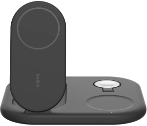 Ładowarka bezprzewodowa Belkin BoostCharge Magnetic 3w1 Qi2 15W Black (WIZ029VFBK). Stacje dokujące