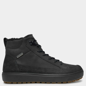 Zimowe trzewiki męskie skórzane Gore-Tex ECCO Soft 7 Tred M 45044451052 40 25.5 cm Czarne (194891609173). Buty męskie za kostkę