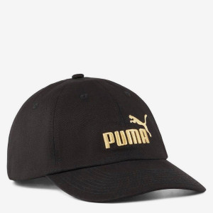 Czapka z daszkiem Puma Ess No.1 Logo Bb Cap-Gold-Log 2599909 S Czarna (4067983507151). Czapki z daszkiem