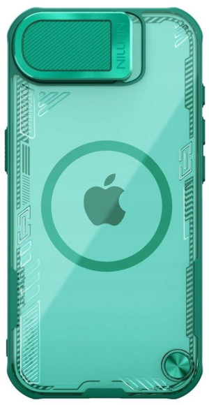 Etui Nillkin Iceblade Prop Magnetic z oslona na aparat i podstawka na Apple iPhone 16e Green (6902048296374). Etui i pokrowce na telefony