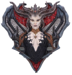 Figurka Nemesis Now Diablo IV Lilith Wall Plaque 30 cm (0801269155186). Figurki superbohaterów