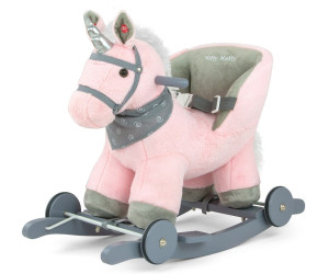 Konik na biegunach Milly Mally Polly Pink Jednorożec (5901761123999). Huśtawki dla dzieci