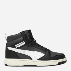 Trzewiki młodzieżowe chłopięce Puma Rebound V6 Mid Jr 39383129 38 (5UK) Czarne (4069156709942). Botki i trzewiki chłopięce