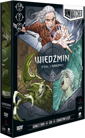 Gra planszowa Ogry Games Unmatched: Wiedźmin - Stal i Srebro (edycja polska) (5904326903395). Gry planszowe