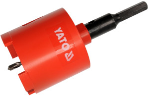Wiertło koronowe diamentowe YATO 82 mm z sześciokątem YT-6046 (5906083960468). Wiertła rdzeniowe