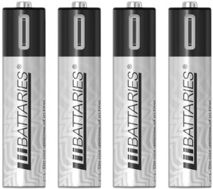 Akumulatory LiiBatteries AAA TYPE-C USB Rechargeable 4 szt. (9331816667110). Baterie i akumulatorki