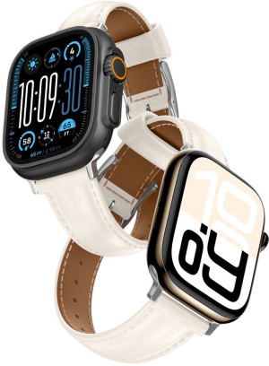 Pasek AMAZINGTHING Class Band do Apple Watch 45 / 46 / 49 mm Light Beige (4896238001249). Akcesoria do smartwatchy i zegarków sportowych
