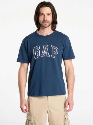 Koszulka męska bawełniana długa Gap 797924-01 L Granatowa. T-shirty męskie