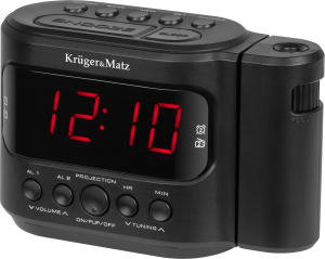 Radiobudzik Kruger&Matz KM0827 (5901890115575). Wieże stereo