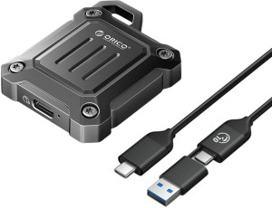 Kieszeń zewnętrzna Orico M.2 NVMe 2230 USB-C 10 Gbps Black (XAM2-G2-BK-BP). Kieszenie i obudowy na dyski twarde