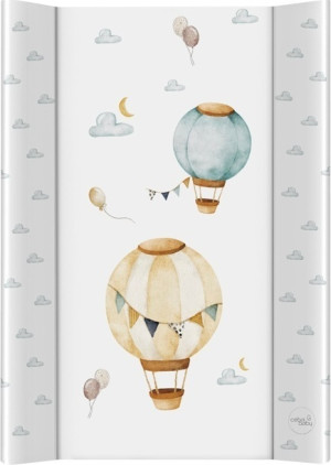 Mata do przewijania Ceba Baby Basic miękka profilowana Balloons 50 x 70 cm (5907672342344). Komody i przewijaki