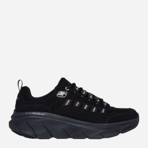 Sneakersy damskie Skechers D`lux Walker 2.0 Golden Step 150106-BKRG 39 Czarne (197976804869). Buty sportowe damskie