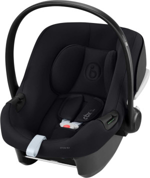 Fotelik samochodowy Cybex Aton B2 i-Size Volcano Black Silver (4063846200658). Foteliki samochodowe dla dzieci