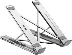 Podstawka pod laptopa Unitek USB-C with Docking Station Silver (D1137AGY01). Podstawki i stoliki pod laptopa