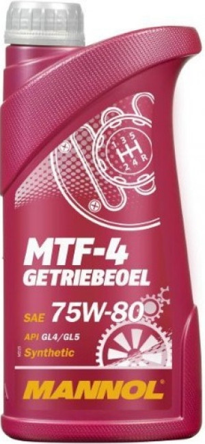 Olej przekładniowy Mannol MTF-4 Getriebeoel 75W80 GL-4 1 l (4036021102368). Oleje przekladniowe