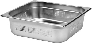 Pojemnik gastronomiczny Yato GN 2/3 perforowany 35.4x32.5x10 cm (5906083009099). Pojemniki gastronomiczne