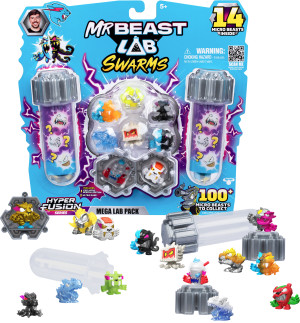 Zestaw do zabawy MrBeast Lab Laboratorium w probówce Swarms 14 Wariant 1 (630996247860). Figurki superbohaterów