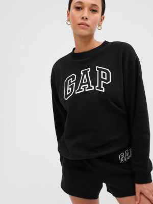 Bluza damska bez kaptura polarowa GAP 554936-10 XS Czarna. Bluzy bez kaptura damskie