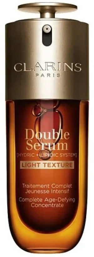 Serum do twarzy Clarins Double Serum Light Texture przeciwstarzeniowe 75 ml (3666057317675). Serum do twarzy
