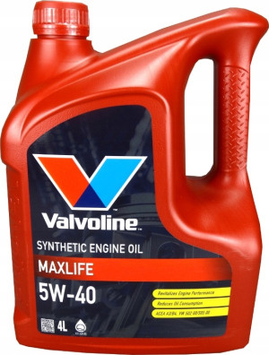 Olej silnikowy Valvoline Max Life 5W40 4 l (8710941180472). Oleje silnikowe