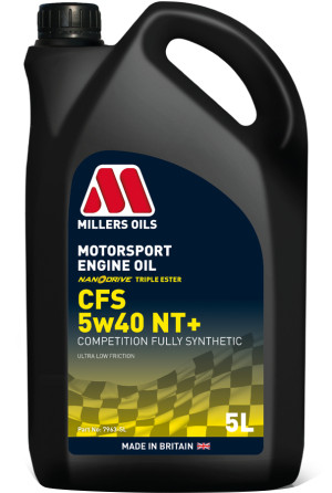 Olej silnikowy Millers Oils Motorsport CFS 5W40 5 l (5024081796350). Oleje silnikowe