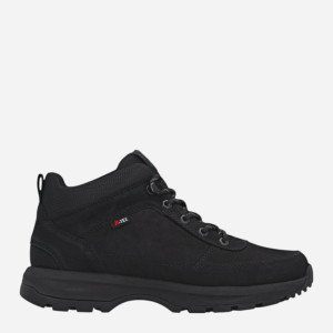 Sneakersy męskie Rieker U1670-00 41 (7.5UK) Czarne (4061811500550). Buty męskie za kostkę