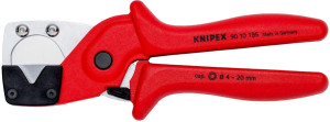 Nożyce do rur Knipex do wielowarstwowych i pneumatycznych węży 4-20 mm L — 185 mm (90 10 185). Nożyce i obcinaki do rur