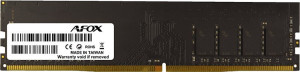 Pamięć RAM AFOX DDR4-3200 8192MB PC4-25600 (AFLD48PH1P). Pamięć RAM