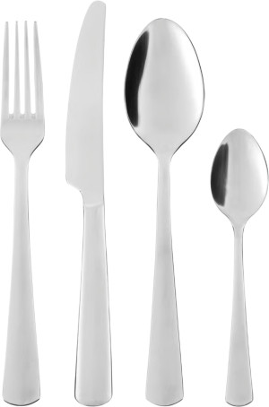 Zestaw sztućców Ikea Sedlig ze stali nierdzewnej 24 elementy Srebrzysty (401.553.11). Zestawy sztućców