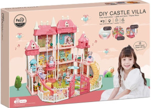 Domek dla Lalek + Akcesoria (5903864988673). Zestawy zabawek dla dzieci